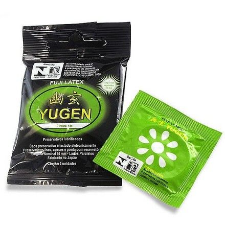Preservativo Lubrificado Fosforescente Yugen