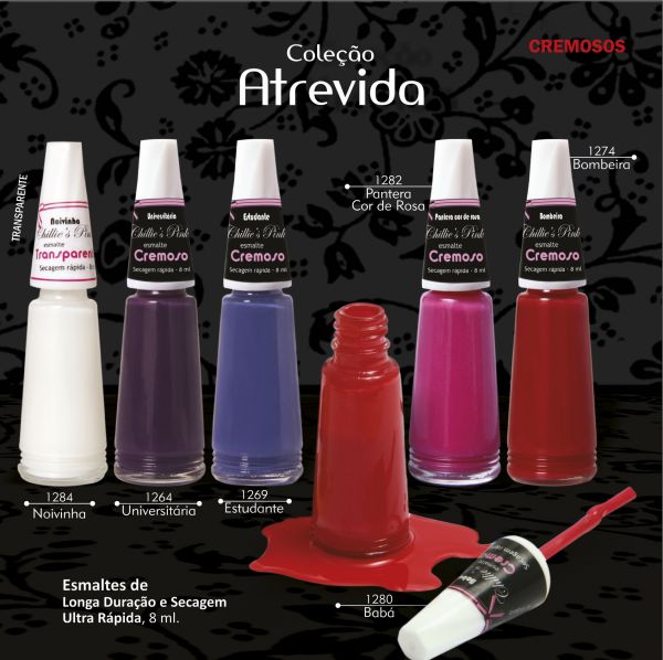 Kit com 30 Esmaltes Afrodisíacos
