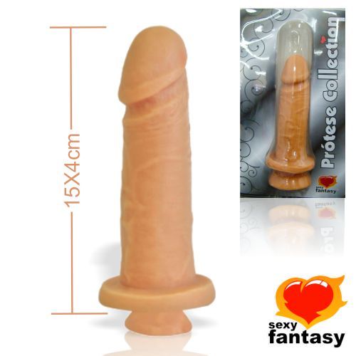 Protese sem Vibro 14 x 4,2 cm Com ventosa