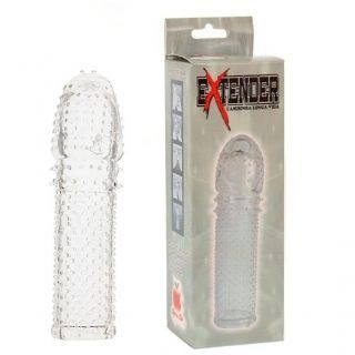 Capa Peniana Extender Texturizada por Pontos Estimulantes
