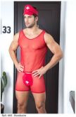 Fantasia Masculina Bombeiro | Garota Veneno